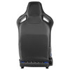 Spec-D Tuning Racing Seat - Black With Blue Pvc With White Stitching  - Right Side RS-2704R